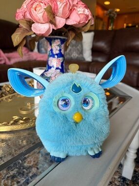 Furby Connect Sleep Mask Blue Plush Interactive Toy